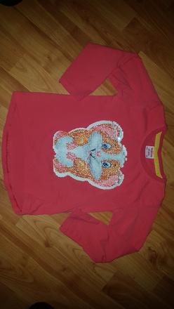 Tričko s meniacimi flitrami, 104