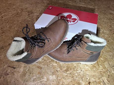 Pánska zimná obuv rieker f3611-25 veľ. 45, rieker,45
