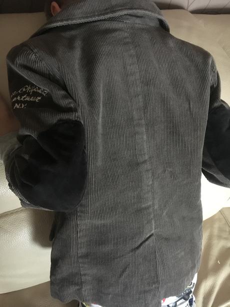 Menčestrové sako, h&m,98