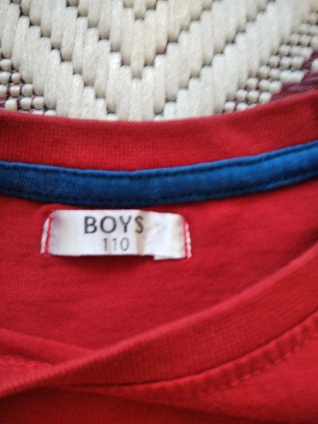 Červené tričko so skateboardom, pepco,110