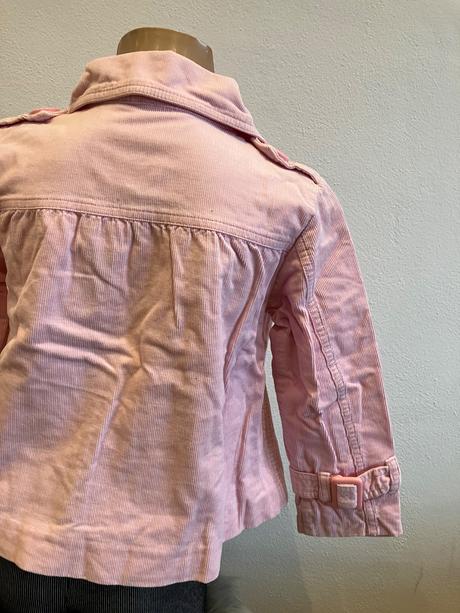 Dievčenský menčestrový kabát tenký h&m (4-5 r.), h&m,110