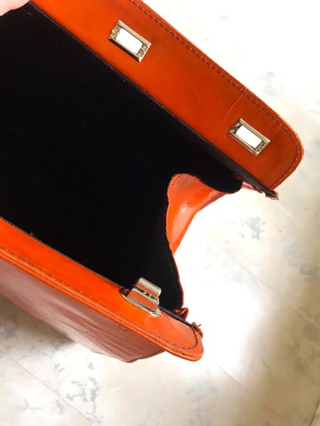 Kožená cestovná taška,