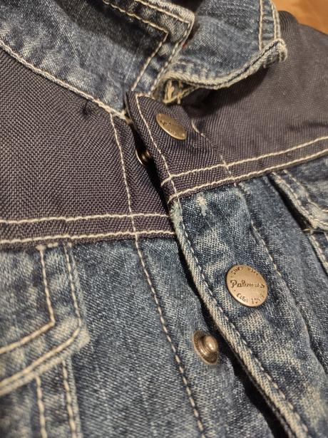 Polomino jeansový kabátik, c&a,92