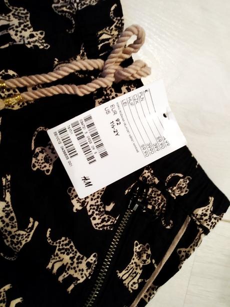 Dievčenské nohavice, h&m,92