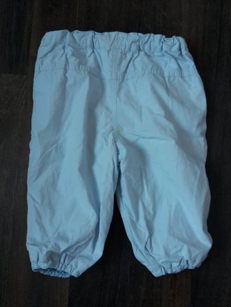 H&m zateplené nohavice top stav, h&m,74