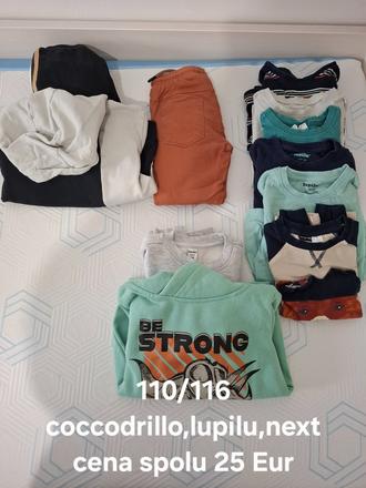 Jesenné zimné oblečenir, 104–116