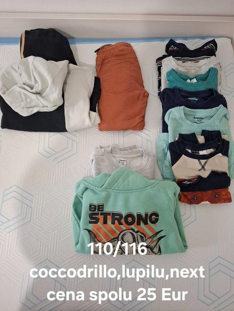 Jesenné zimné oblečenir, 104–116