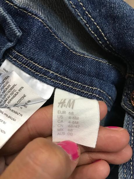 Riflove saty, h&m,68