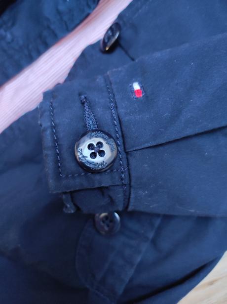 Zateplený trenčkot tommy hilfiger, tommy hilfiger,92