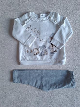 Mayoral dievcenska suprava mikina + leginy 74, mayoral,74