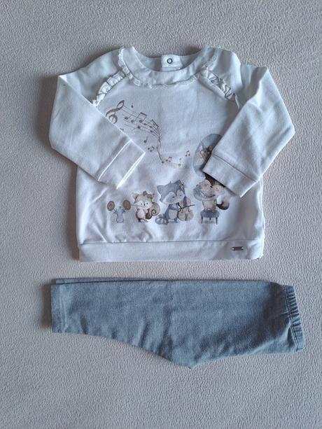 Mayoral dievcenska suprava mikina + leginy 74, mayoral,74