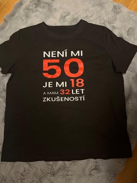 Tričko 50ka, xxl