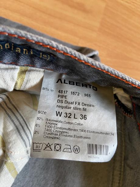 Pánské slim jeansy zn. alberto, 32