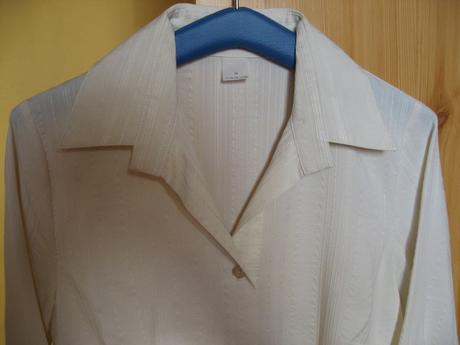 Smotanová blúzka s 3/4 rukávom, m