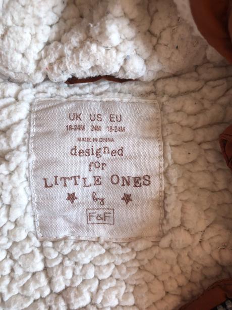 Oteplená vesta, f&f,80