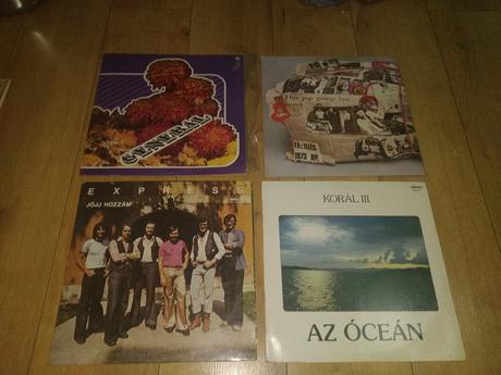 Rôzne vinylové platne,