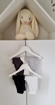 Nohavice s vysokym pasom h&m, h&m,56