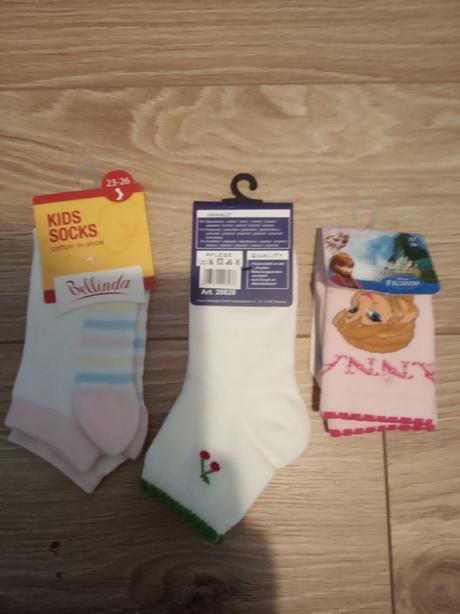3 ks ponožky 23/26, bellinda,23
