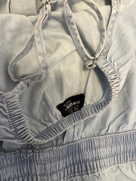 Letný rifľový makkucky overal 146/152, 146