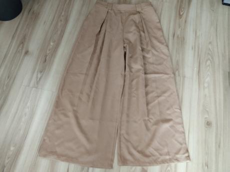 Elegantné široke nohavice, l