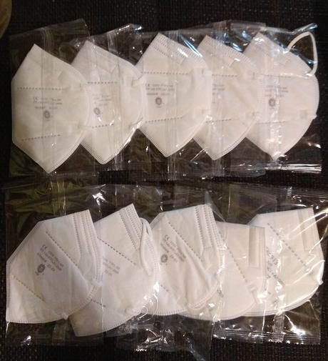 Samostatne baleny respirator ffp2, 