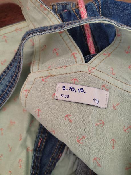 Rifľové šaty na traky v.110, 110