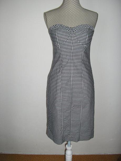 492. kockované šaty oasis, m