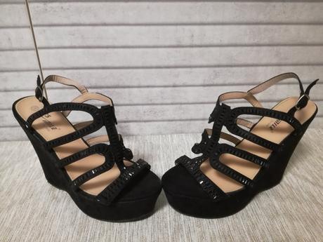 Sandále na platforme, 38
