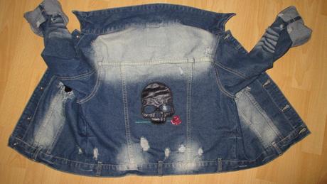 Riflová bunda, fishbone,s