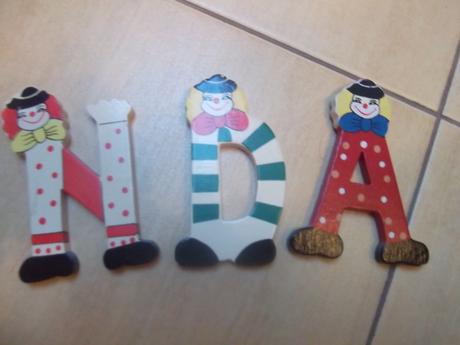 Drevené písmená - linda, 