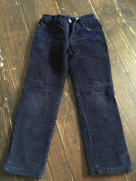 Zateplené nohavice na zimu 110-116, 110