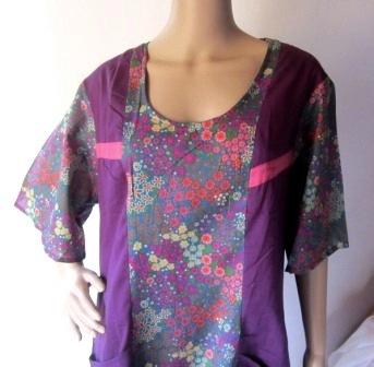 Dvojvrstvové šaty, xl