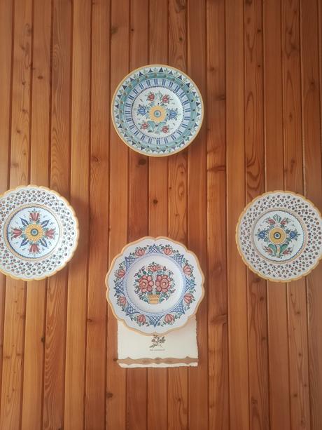 Modranská keramika- taniere 3 druhy, 