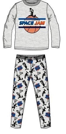 Detské bavlnené pyžamo space jam šedá, 104 / 116