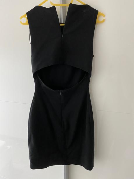 Zara čierne šaty, zara,xs
