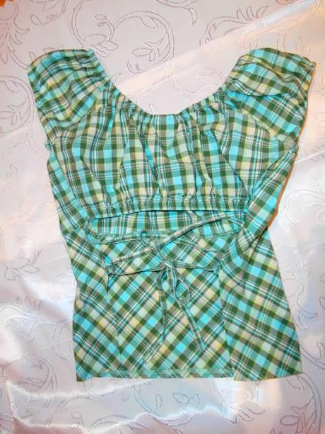 Dámska blúzka, odhalený chrbát, pimkie