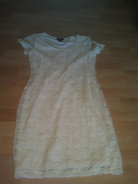 Čipkované šaty, h&m,s