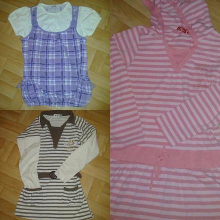 Dlhšie tričká 146/152, 146