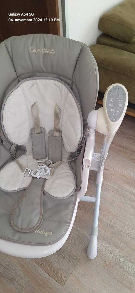 Detska jedálenská stolička caretero 2v1, caretero