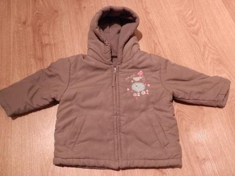 Béžová bundička pre dievčatko, cherokee,74