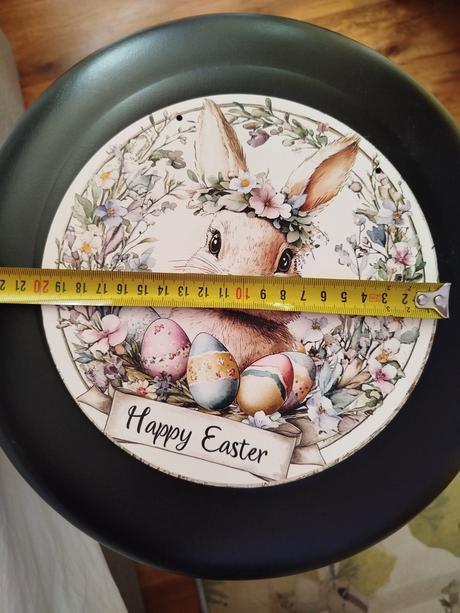 Drevená dekorácia na veľkú noc, 