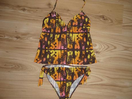 Plavky oblecene raz top stav, 164