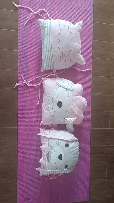 Mantinel na detsku postielku, šírka (cm): 40,dĺžka (cm): 110