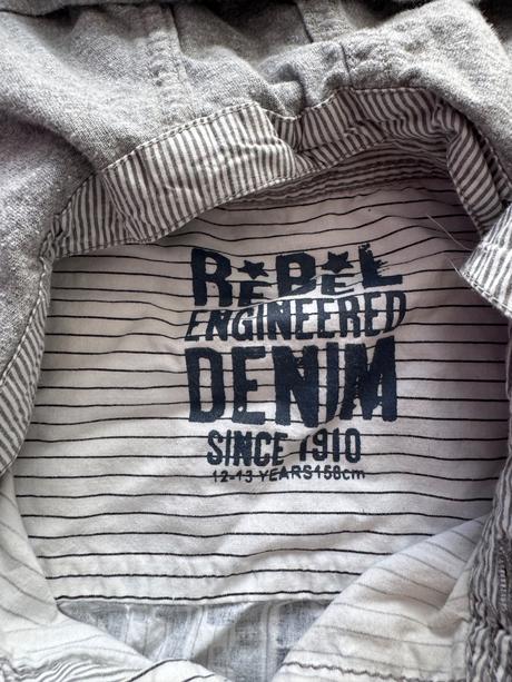 Košeľa, denim,158