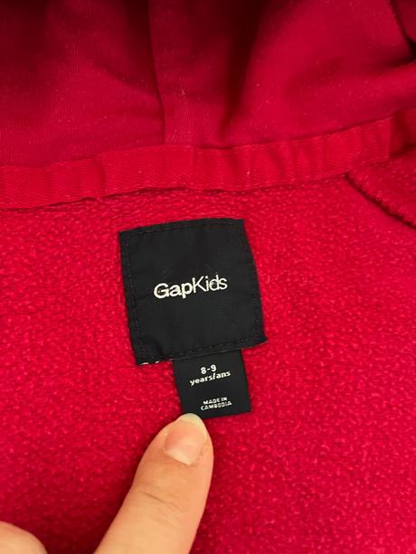 Gap mikina na zips, gap,128