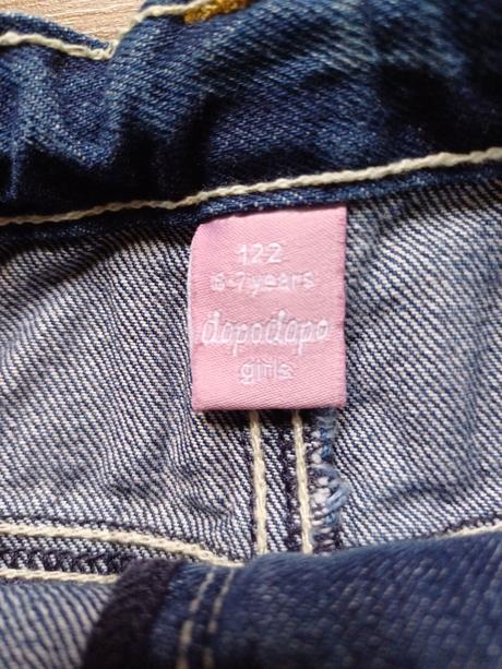 Rifľová sukňa, veľ. 122/128, takko,122