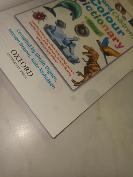 Oxford children's colour dictionary,