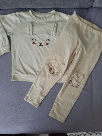 Súprava zajačik, h&m,104