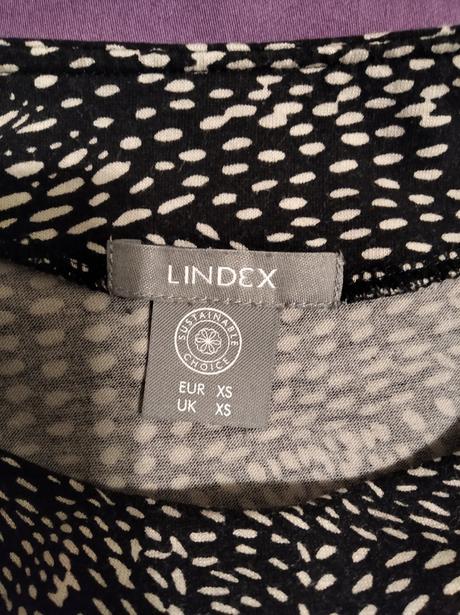 Pekné vzorované šaty, lindex,xs