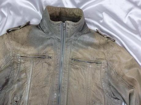 Luxusná pánska kožená bunda, l